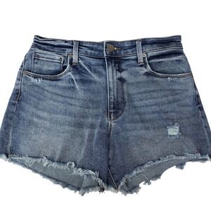 EVEREEVE The Ever Short 26 High Rise Denim Cutoff Shorts  Distressed Fray Hem